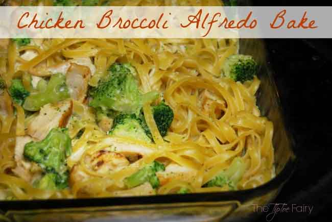 Chicken Broccoli Alfredo Bake
