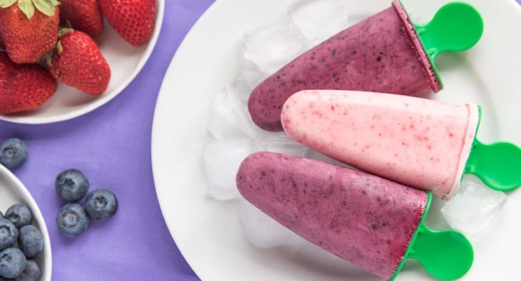 Fruit and Coconut Popsicles