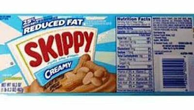 Skippy Peanut Butter Recalled Due To Metal Shavings