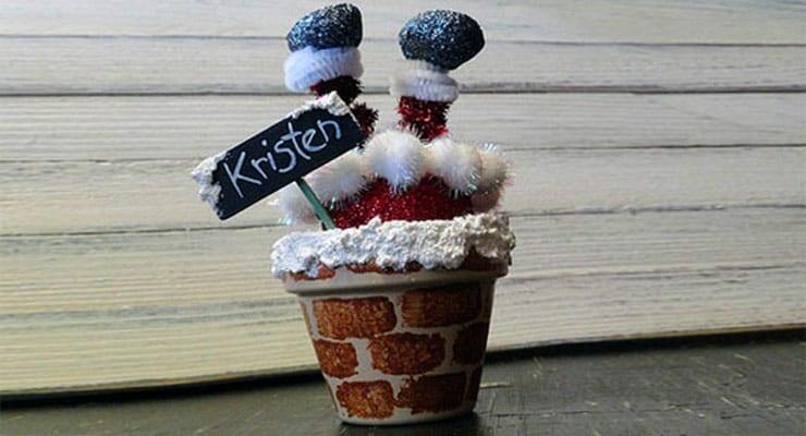 Let’s Craft: Sweet Santa Place Settings