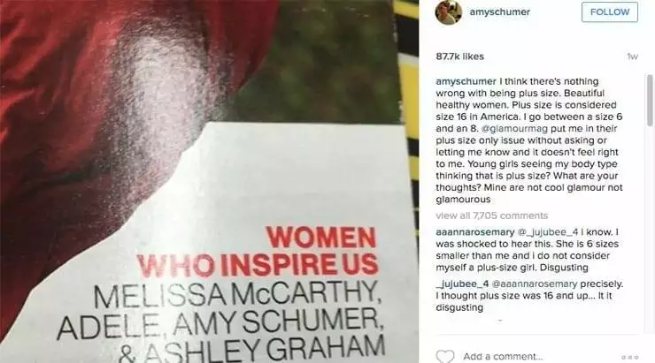 The Fat Shaming of Amy Schumer