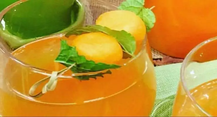 Summer Sipper – Cantaloupe Cooler Recipe