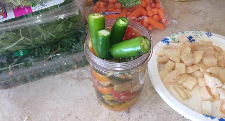 The Best Leftover Veggie Dip