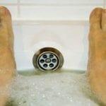 Skin Wrinkle in Water