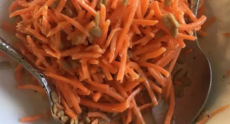 Crunchy Carrot Seed Salad Recipe