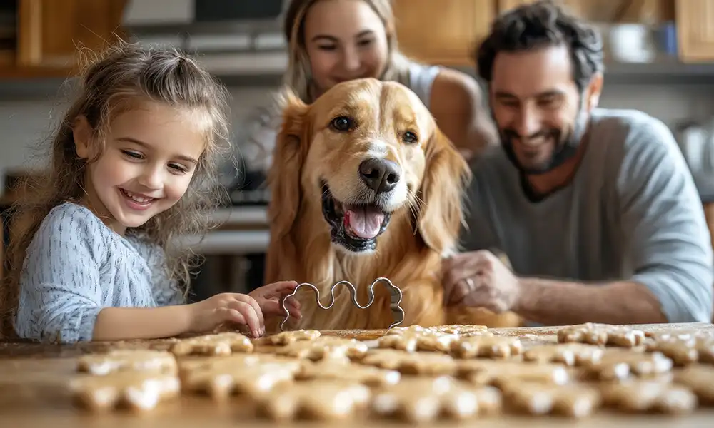 DIY Dog Treats That The Kids Can Help Make