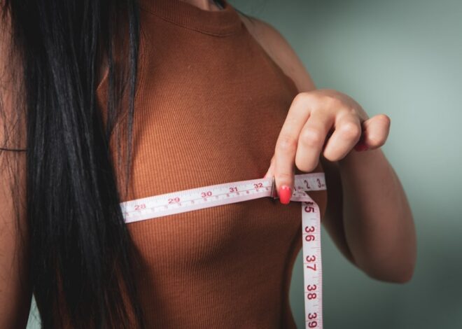 The Average Breast Size of a Woman
