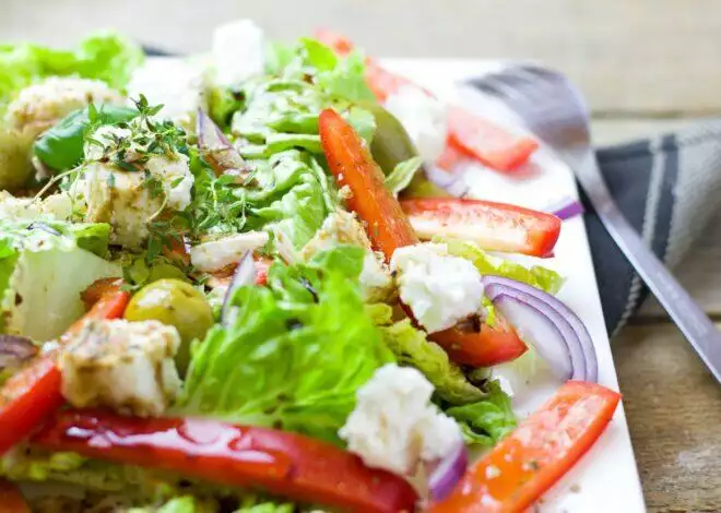 Feta Cheese Fall Harvest Salad