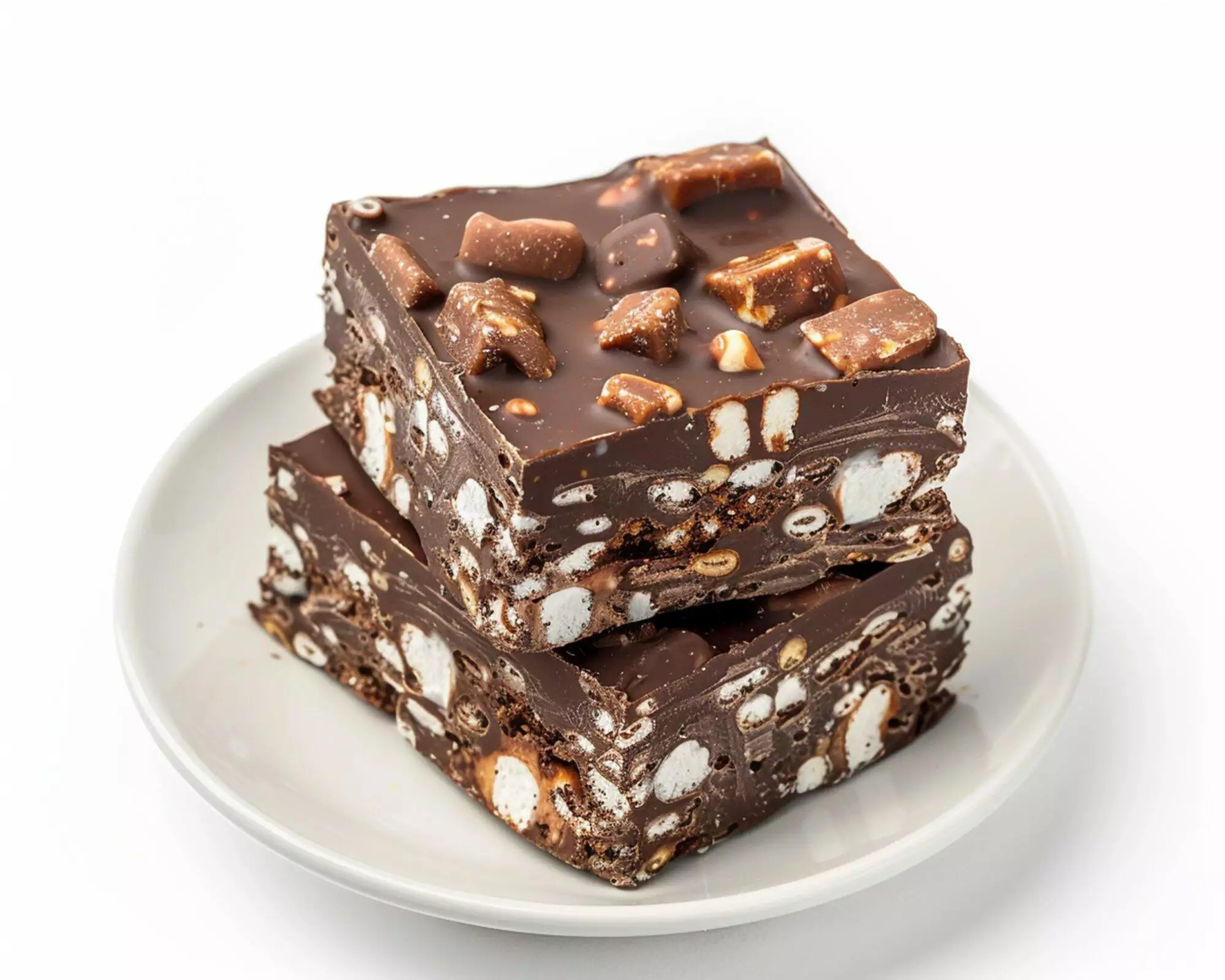 Chocolate Marshmallow Pretzel Bars