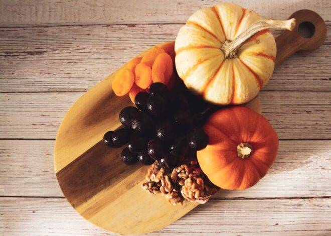 How to Create a Thanksgiving Fruit and Nut Centerpiece