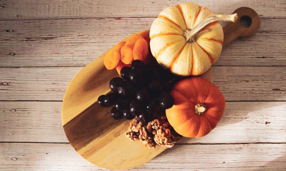How to Create a Thanksgiving Fruit and Nut Centerpiece