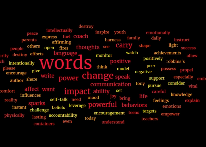 Words Can Shape our Beliefs and Drive our Behavior