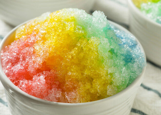 How to Make Hawaiian Shaved Ice at Home + Easy DIY Organic Fruit Syrups Recipe
