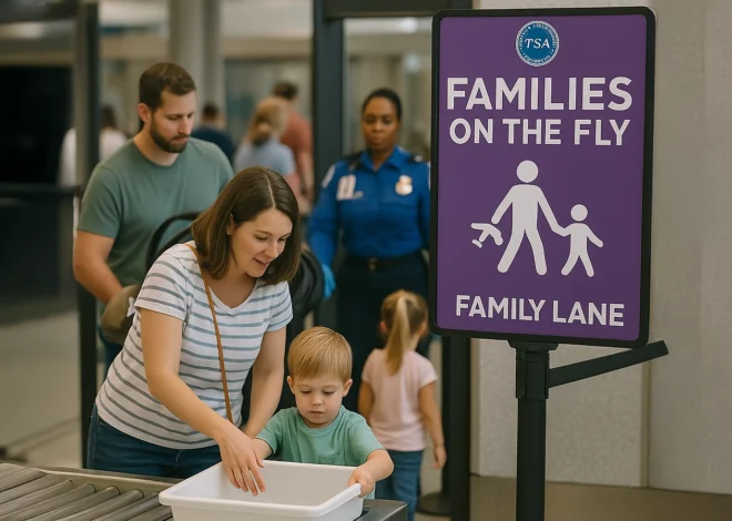 A Little Less Chaos at the Airport? New TSA Family Lanes Are Rolling Out Across the Country