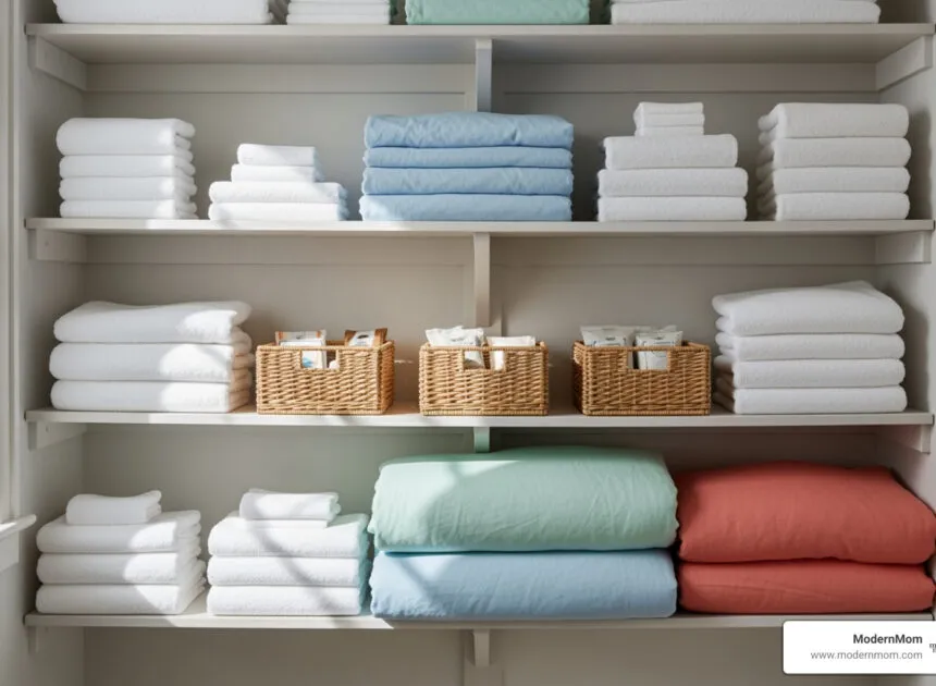 The Linen Closet Glow-Up: Tips for Tidy Towels and More