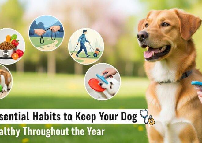 5 Essential Habits to Keep Your Dog Health Throughout the Year