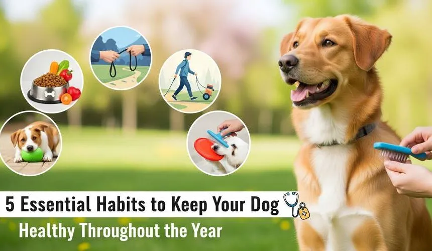 5 Essential Habits to Keep Your Dog Health Throughout the Year