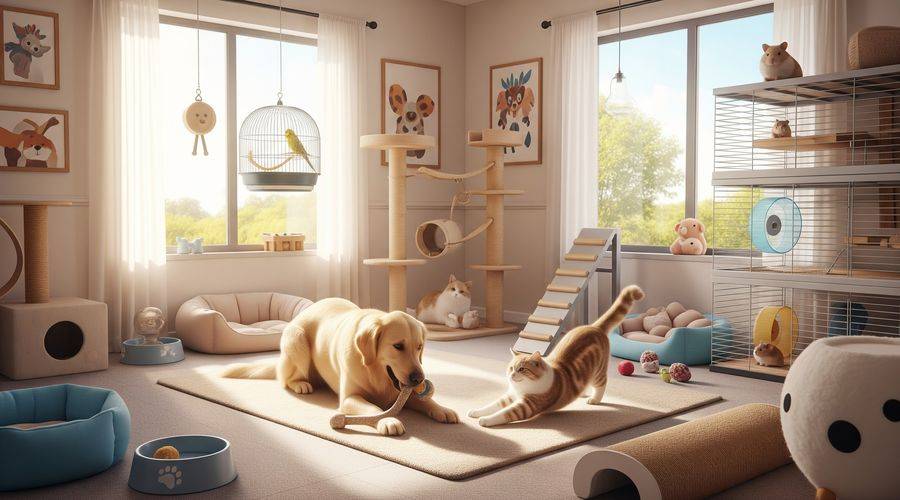 Create a safe and engaging environment for Dog Health