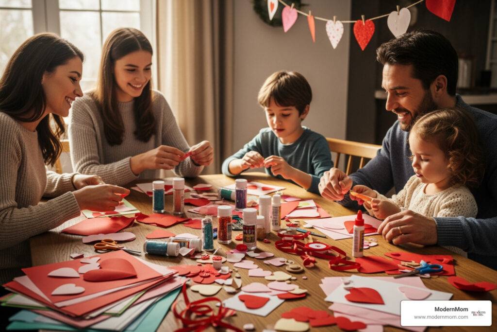 Easy Valentine's Day Crafts the Whole Family Will Love