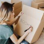 Decluttering before moving