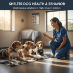 Expert guide to shelters dog behavior and health management for high-intake facilities.