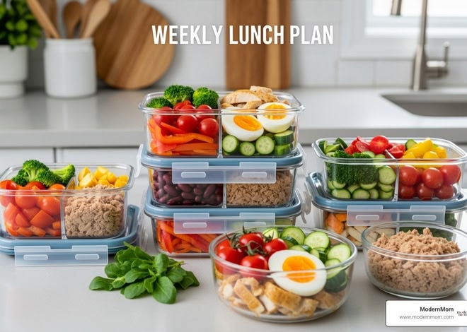 Never Ask ‘What’s For Lunch?’ Again: Crafting Your Perfect Weekly Plan