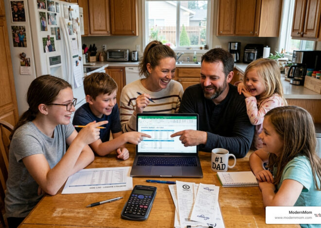 Large Family Budgeting Hacks for Busy Parents