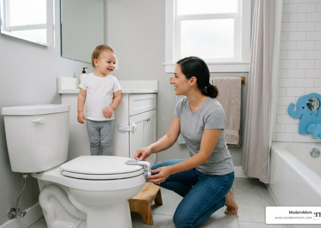 How to Babyproof Your Bathroom and Toilet Bowl Without Losing Your Mind