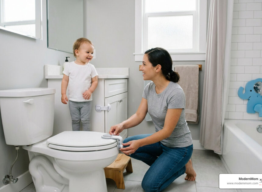 How to Babyproof Your Bathroom and Toilet Bowl Without Losing Your Mind