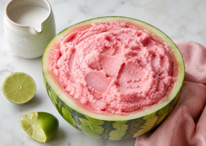 Viral TikTok Watermelon Ice Cream Recipe—Just 2 Ingredients