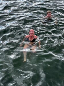 swimming in a Copenhagen canal